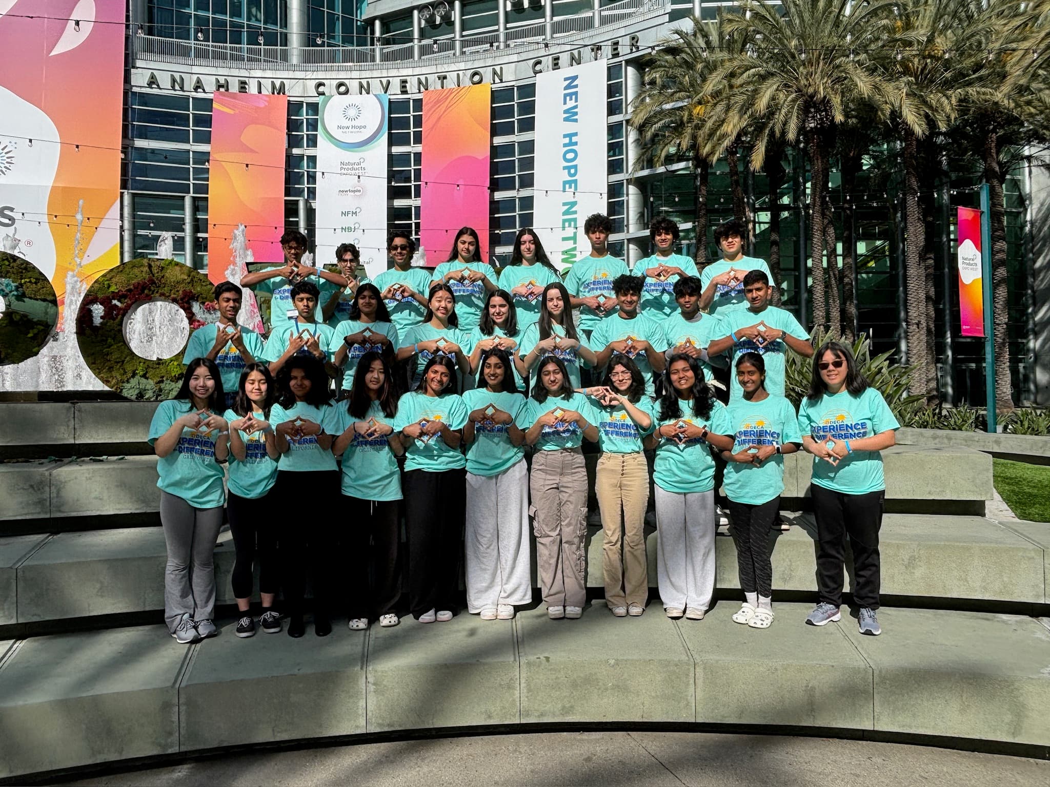 WBE members at DECA