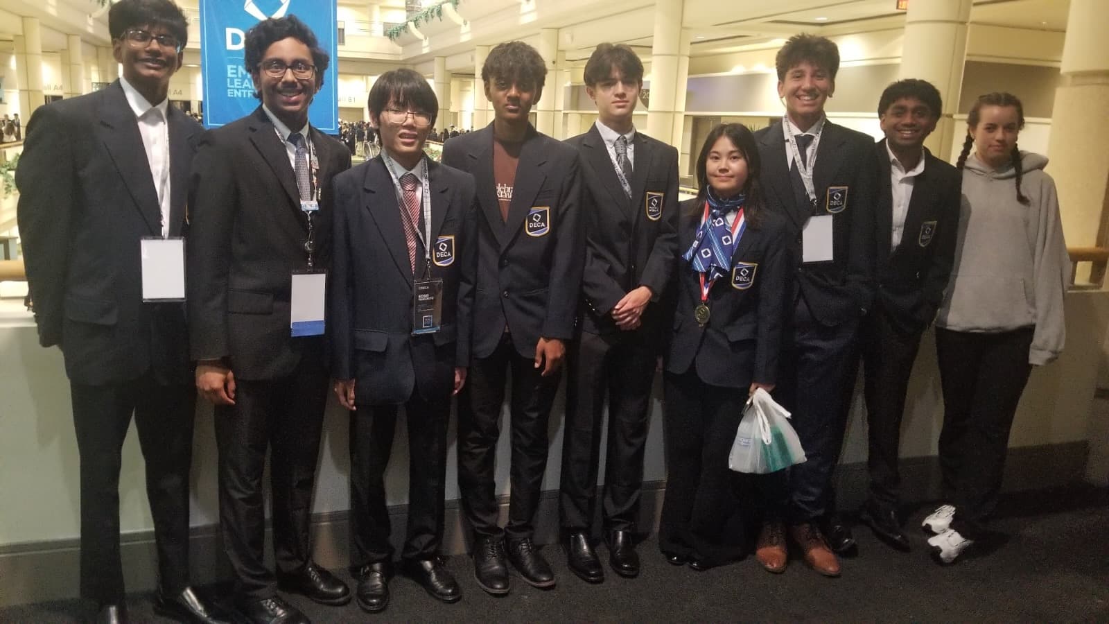WBE members at DECA