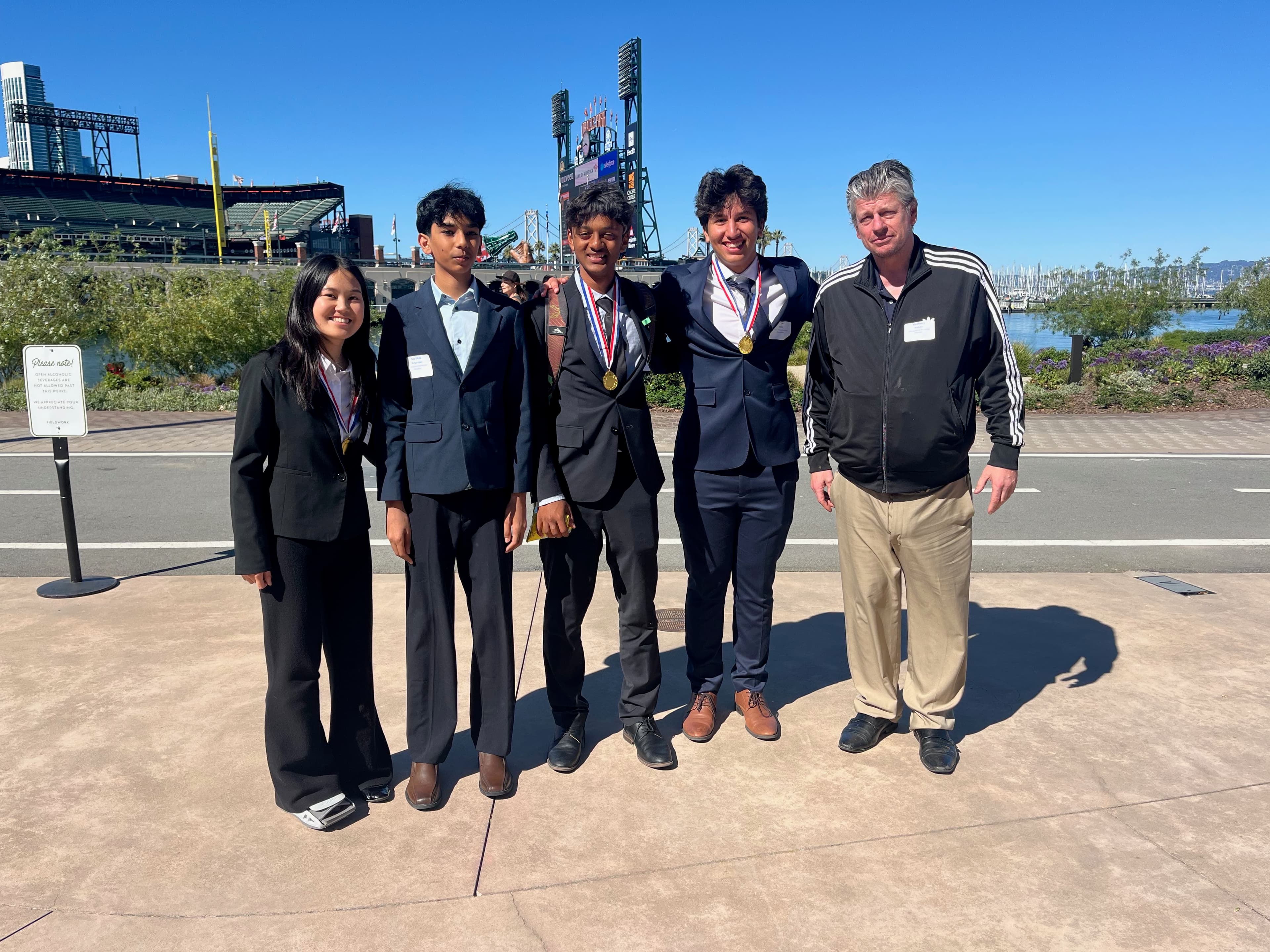 WBE members at the Personal Finance Challenge